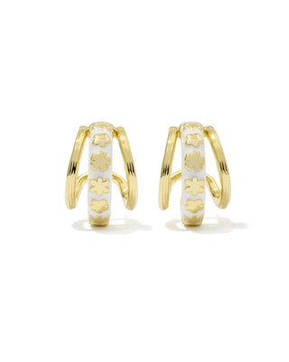 Jane Gold Huggie Earrings