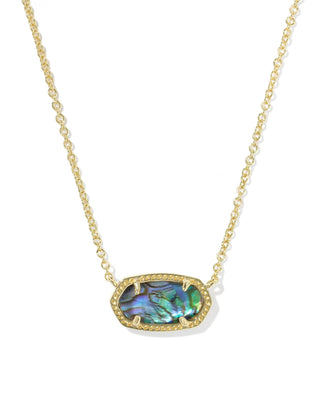 Elisa Gold Pendant Necklace