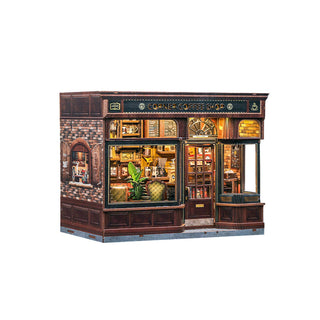 Hands Craft - DIY Book Nook Kit: Corner Coffee Shop