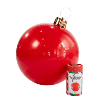 Holiball® 18” Inflatable Ornament – Classic Red