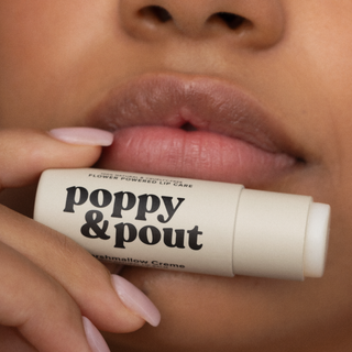 Poppy & Pout - Lip Balm, Marshmallow Creme