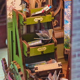 Hands Craft - DIY Book Nook Kit: Impressionist Studio