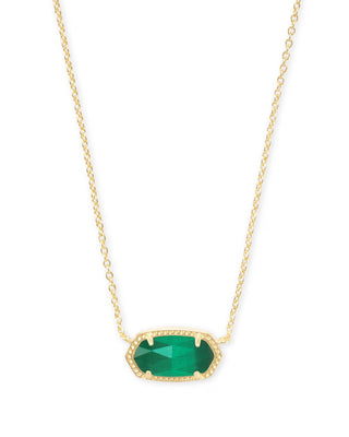 Elisa Gold Pendant Necklace