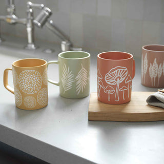 Living Goods Cuppa Color Mushroom Mug