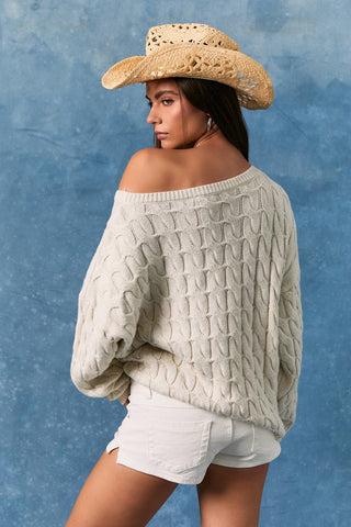 Vintage Flag Knit Sweater