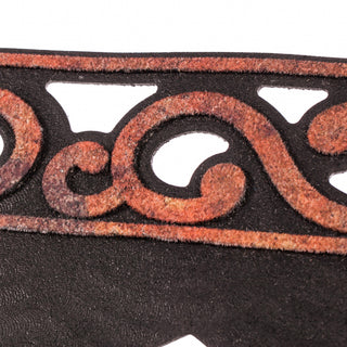 Variegated Scroll Sassafras Mat Tray