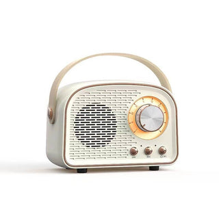 Tech Trendz - Retro Bluetooth Speaker: Black