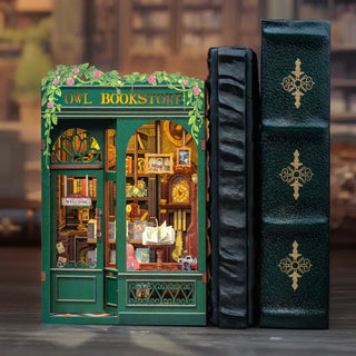 Hands Craft - DIY Book Nook Kit: Owl Bookstore
