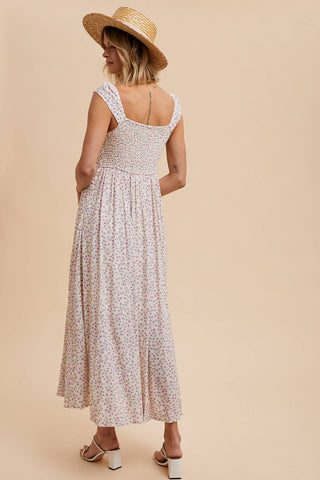 In Loom Button Down Floral Dress