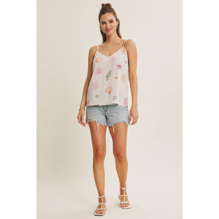 Seashell V-Neck Cami Top