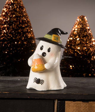 Bethany Lowe Designs - Ghost Gavin With Candy Corn
