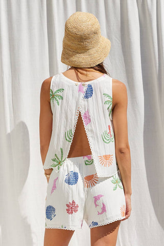 Island Daydream Print Tank
