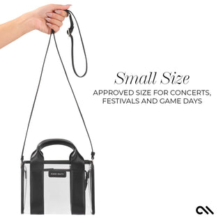 Case-Mate - Case-Mate Clear Stadium Bag: Midnight Black
