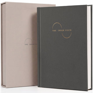 THE INNER VOICE - Guided Gratitude Journal, 365 Prompts, Undated, Gift Package