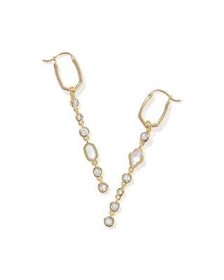 Mini Elisa and Abbie Gold Convertible Huggie Earrings