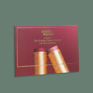 Poppy & Pout - Magnetic Sign, Lip Tint 1, Fits 20-Tube Display