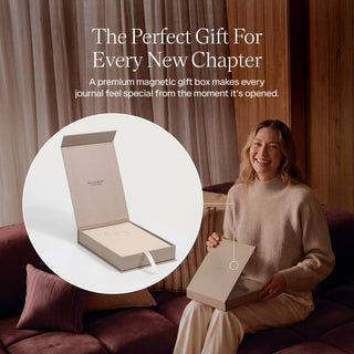 THE INNER VOICE - Guided Gratitude Journal, 365 Prompts, Undated, Gift Package