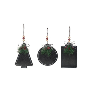 Chalkboard Gift Tag Set – Holiday Wrapping Décor