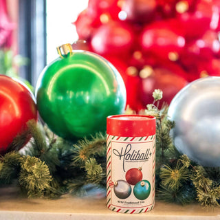 Holiball® 8” Mini Trio – Traditional Colors