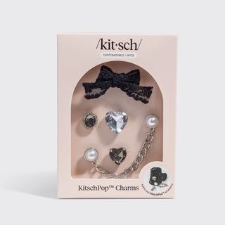 KitschPop™ Charms 6pc Set – Vintage Black