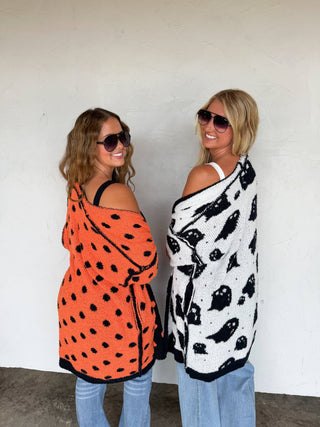 Blakeley Boo Crew Reversible Cloud Cardigan