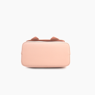 Like Dreams Zoey Double Bow Blush Crossbody Bag