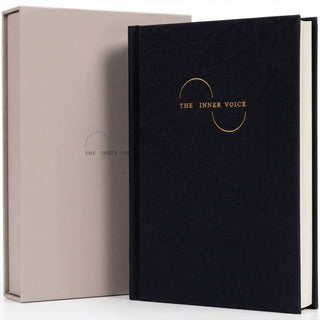 THE INNER VOICE - Guided Gratitude Journal, 365 Prompts, Undated, Gift Package