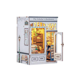 Hands Craft - DIY Book Nook Kit: The Scholar's Bookstore