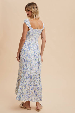 In Loom Button Down Floral Dress