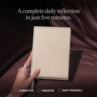 THE INNER VOICE - Guided Gratitude Journal, 365 Prompts, Undated, Gift Package