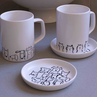 Living Goods Cuppa Color Random Dogs Coaster