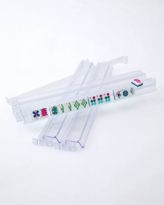 Oh My Mahjong – Clear Acrylic Rack & Pusher Set
