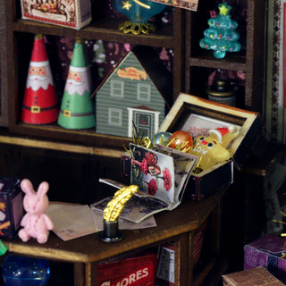 Hands Craft - DIY Miniature House Kit: Christmas Wonderland