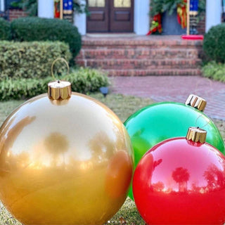 Holiball® 18” Inflatable Ornament – Classic Green