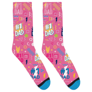 DivvyUp - #1 Dad Socks: Blue / Large