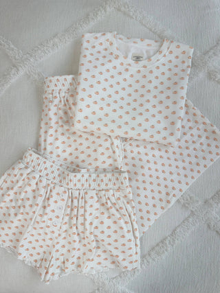 Mini Pumpkin Ribbed Pajama Pants – Sunkissed Coconut