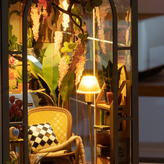 Hands Craft - DIY Book Nook Kit: Garden House