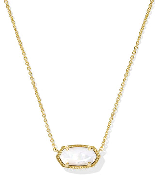 Elisa Gold Pendant Necklace