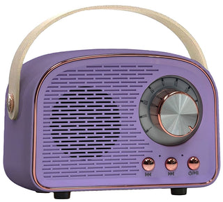 Tech Trendz - Retro Bluetooth Speaker: Ivory