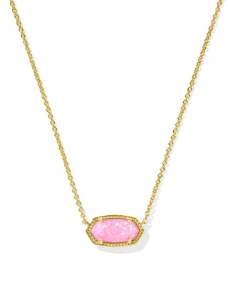 Elisa Gold Pendant Necklace