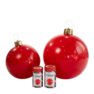 Holiball® 18” Inflatable Ornament – Classic Red