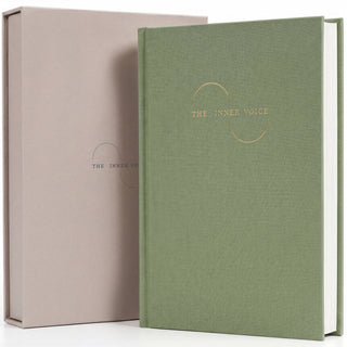 THE INNER VOICE - Guided Gratitude Journal, 365 Prompts, Undated, Gift Package