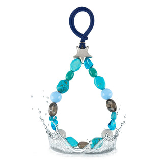 Case-Mate - Case-Mate Beaded Bag Charm Accessory: Calico Stone