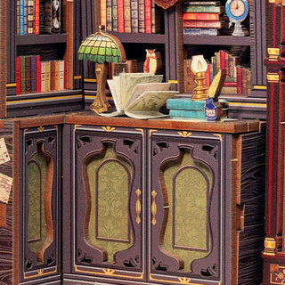 Hands Craft - DIY Book Nook Kit: Owl Bookstore