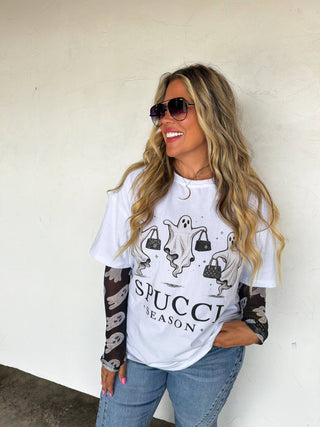 Blakeley Spooky Season Ghost Graphic Tee