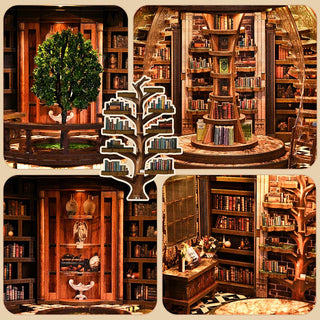 Hands Craft - DIY Book Nook Kit: Tree of Knowledge