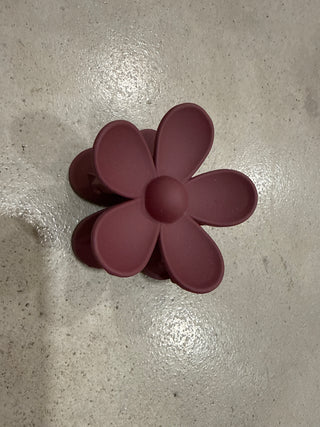 Large Flower Claw Clip