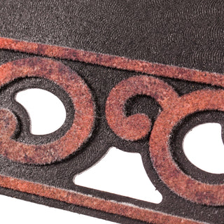 Variegated Scroll Sassafras Mat Tray