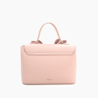 Like Dreams Zoey Double Bow Blush Crossbody Bag