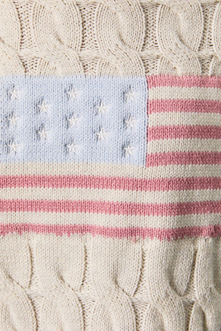 Vintage Flag Knit Sweater